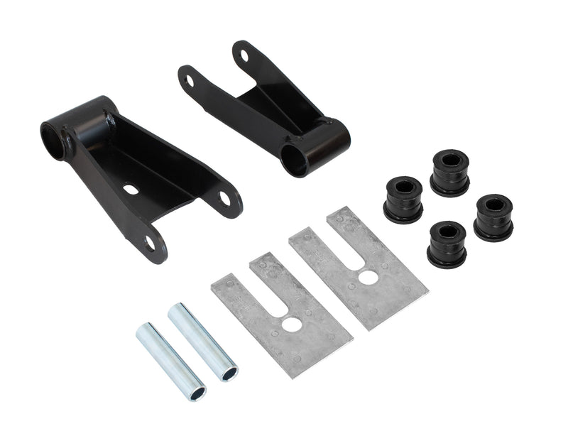 2015-2020 Ford F-150 OEM M-3000-HA Shackles & Bushings Rear 1.5" Lowering Kit
