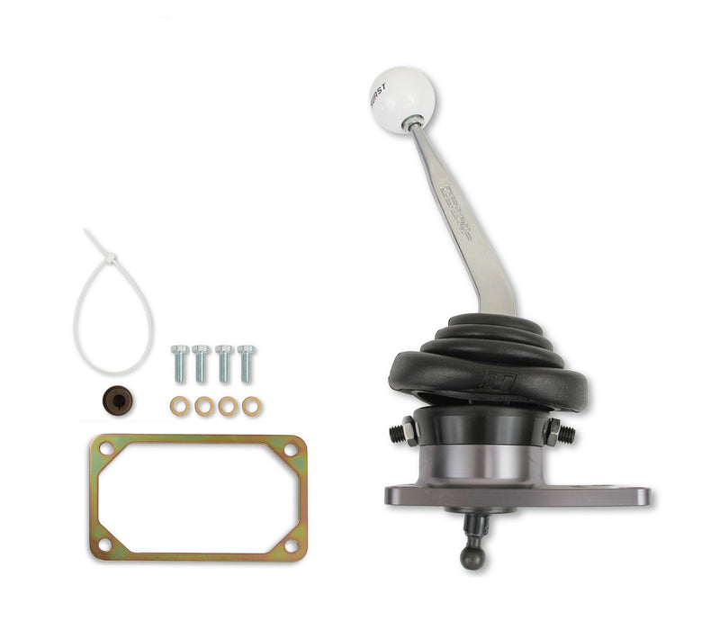1983-2001 Ford Mustang V8 T5 & T45 Transmission Hurst Billet 5 Speed Shifter w/ White Knob