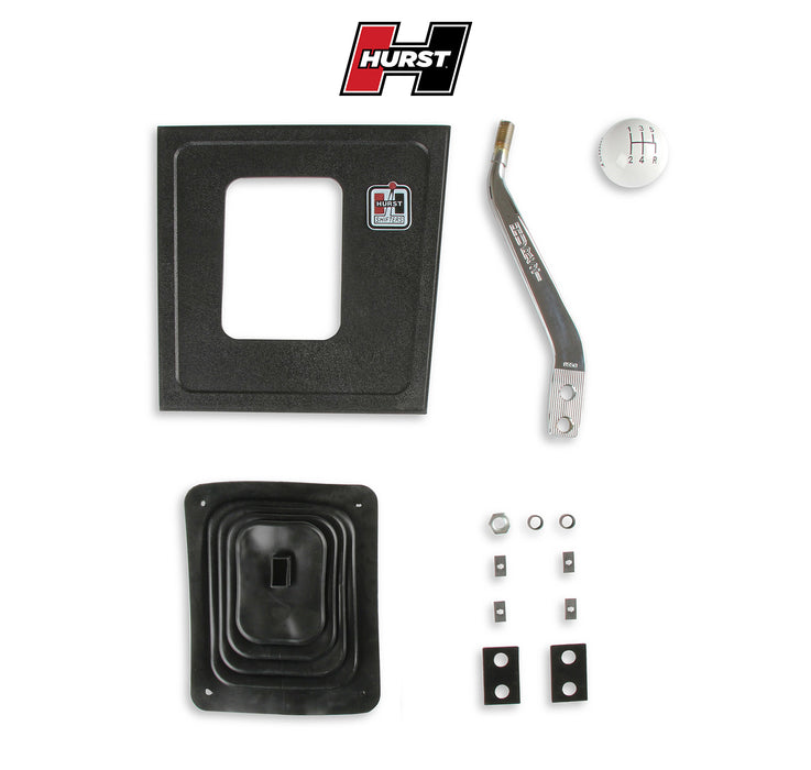 1987-1993 Ford Mustang Hurst 5-Speed Shift Handle, Bezel, & Knob