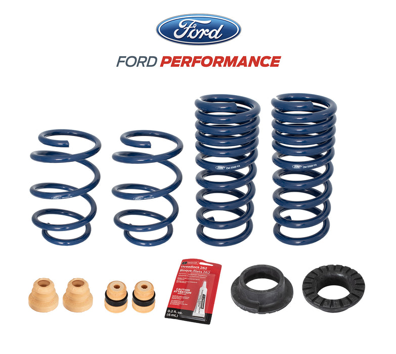 2024 Mustang GT 5.0L Ford Performance M-5300-S65T Track 1" Front & Rear Lowering Springs Kit