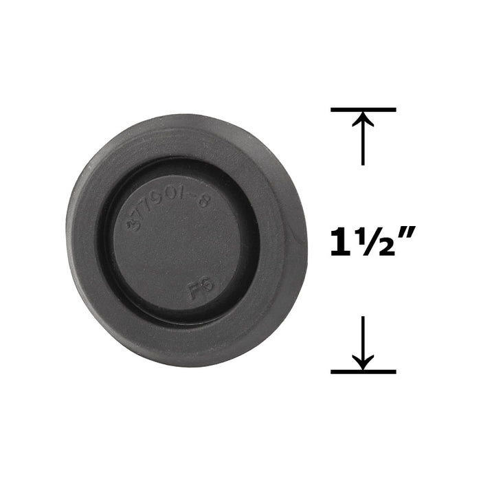 1965-1970 Mustang Floor Pan Under Seat Rubber Grommet Plugs 1.5" - Set of 8