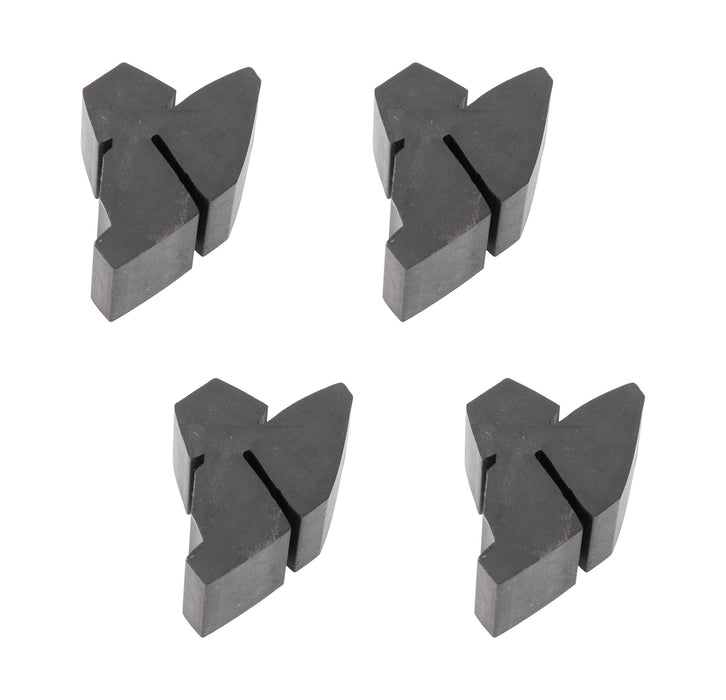 1965-1968 Ford Mustang Rubber Door Bumpers Cushions - Set of 4