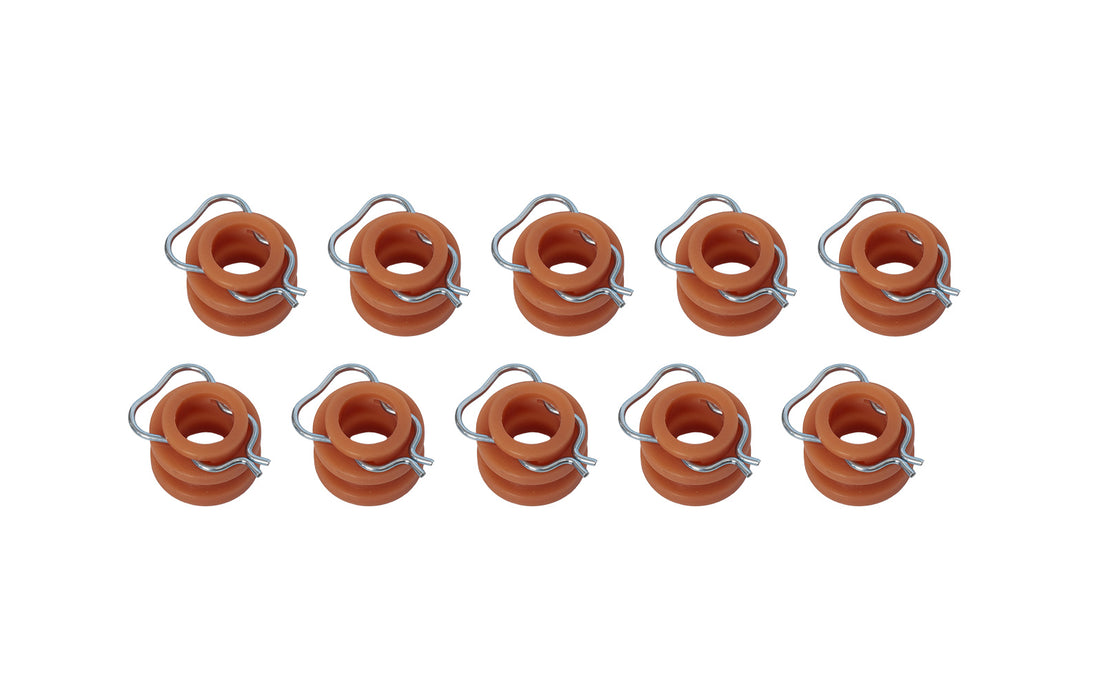 1965-1968 Mustang Front & Quarter Window Regulator Rollers - 10pc