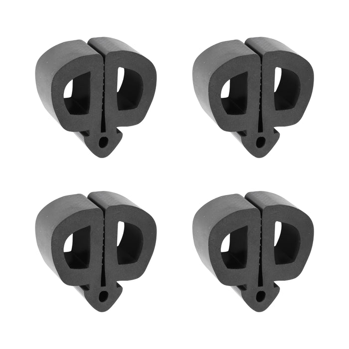 1969-1970 Ford Mustang Hood to Fender Rubber Bumpers Set of 4