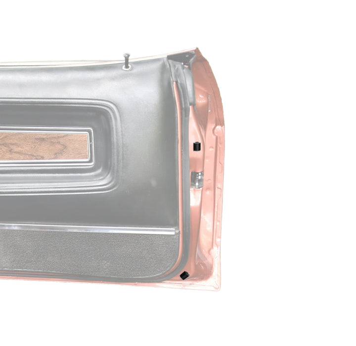 1969-1973 Ford Mustang Rubber Door Bumpers Cushions - Set of 4 (Does 2 Doors)