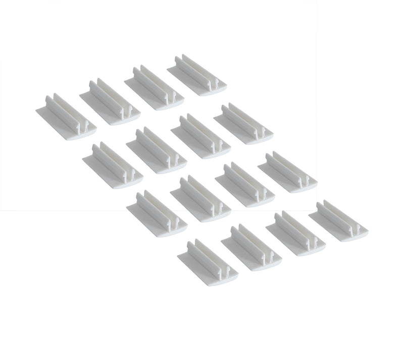 1969-1970 Ford Mustang Plastic Door Window Guides - Set of 16