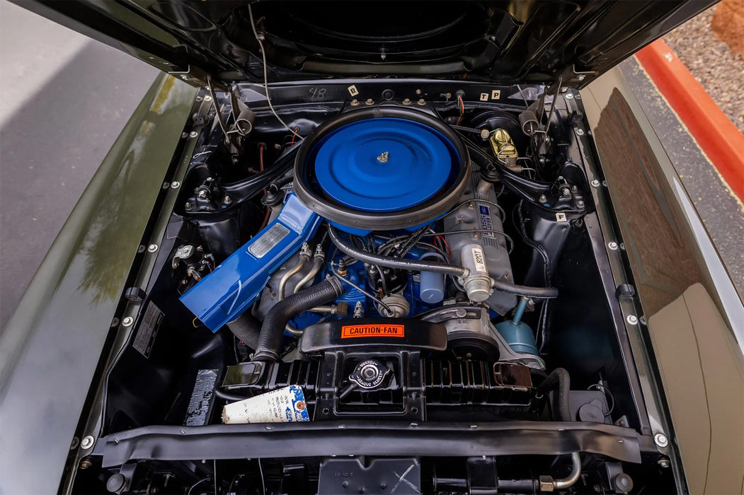 1969-1970 Ford Mustang Adjustable Radiator Support Bumpers & Hood to Fender Rubber Bumpers - 6pc Kit