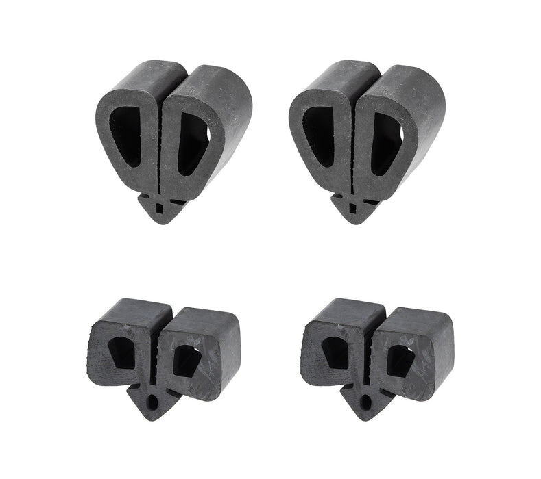 1967-1968 Ford Mustang Hood to Fender Rubber Bumpers - 4pc Set