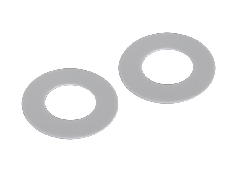 1968-1973 Ford Mustang Inside Door & Window Handle 1.5" Backing Plates Pair