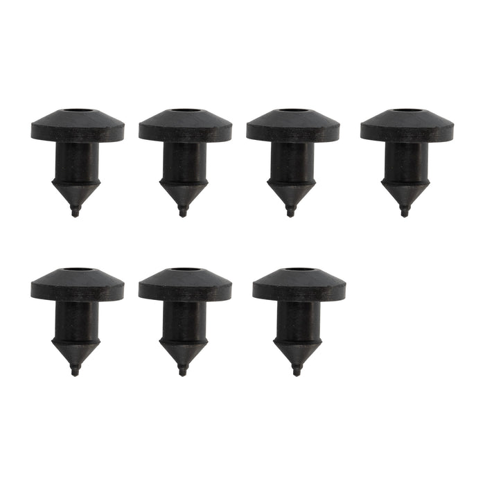 1968-1973 Ford Mustang Firewall Insulation Rubber Fasteners Retainers - Set of 7