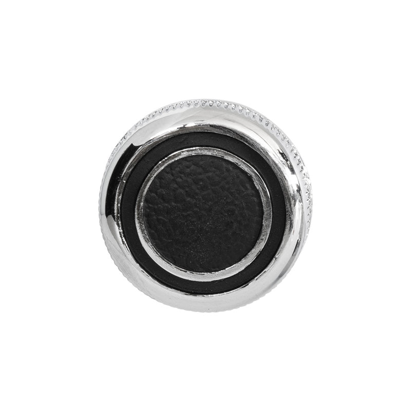 1969-1970 Ford Mustang Chrome & Black Windshield Wiper Washer Switch Knob