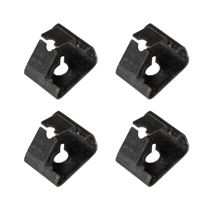 1967-1968 Ford Mustang Arm Rest Mounting Clips Spring Nuts - Set of 4