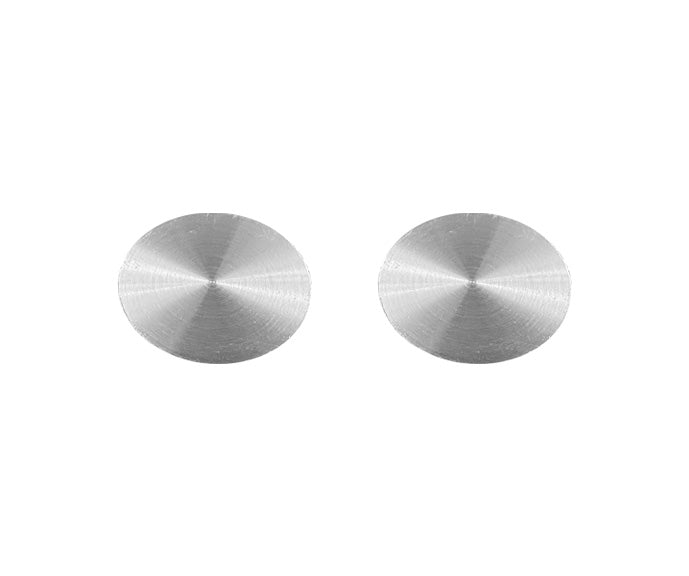 1968-1970 Ford Mustang Complete Chrome Window Handles Knobs & Backing Plates Kit