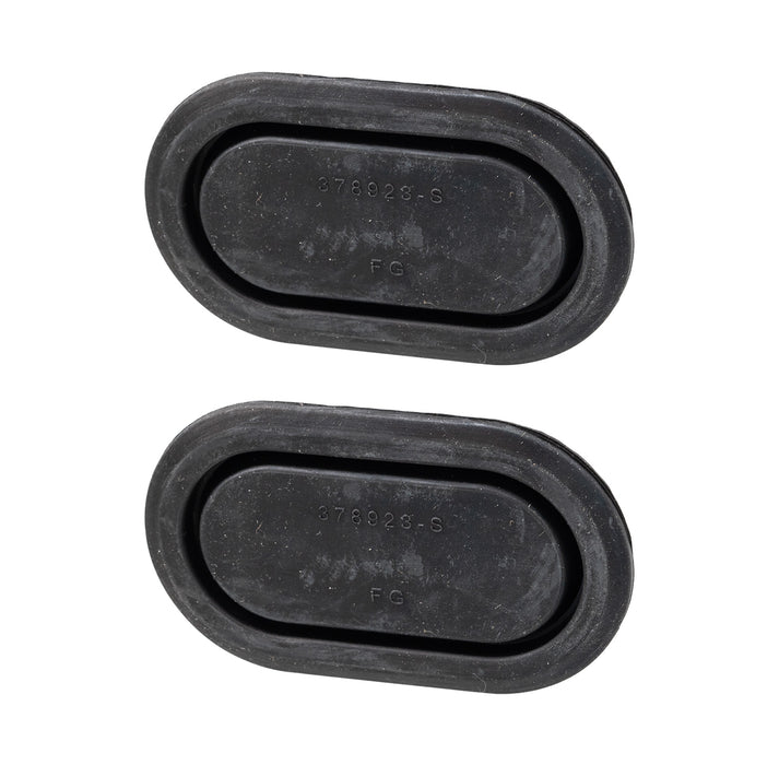 1964.5-1970 Ford Mustang Rear Shock Access Rubber Plugs Pair