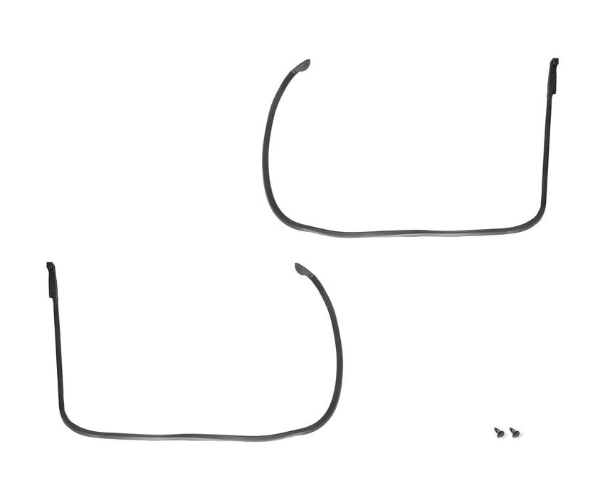 1967-1968 Ford Mustang Lower Door Rubber Weatherstrips Seals LH RH Pair