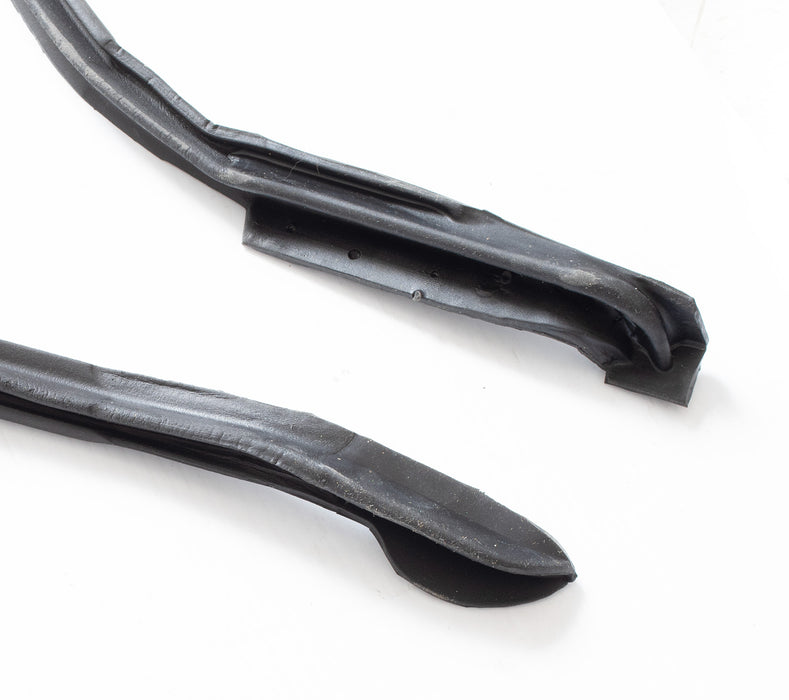 1967-1968 Ford Mustang Lower Door Rubber Weatherstrips Seals LH RH Pair