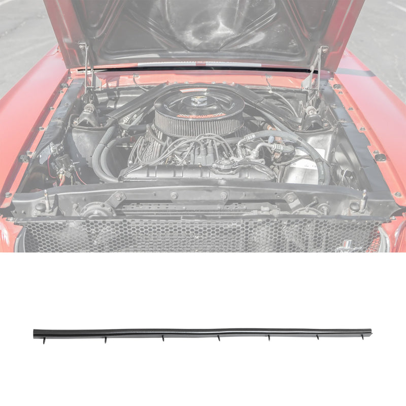 1967-1968 Ford Mustang Firewall to Hood Rubber Weatherstrip Seal