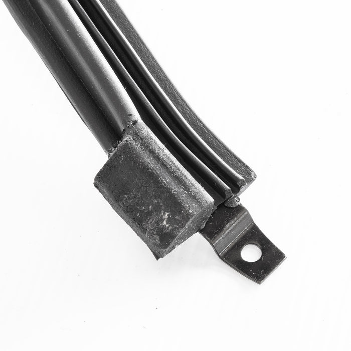 1967-1968 Ford Mustang Fastback Roof Rail Rubber Weatherstrip Seals Pair LH & RH