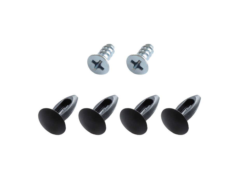 1967-1968 Ford Mustang Fastback Roof Rail Rubber Weatherstrip Seals Pair LH & RH