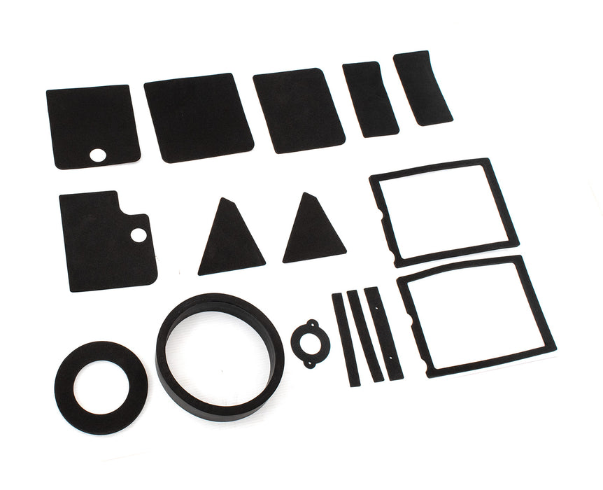 1964.5-1968 Ford Mustang Engine Heater Box Foam Gasket Seals 15pc Kit