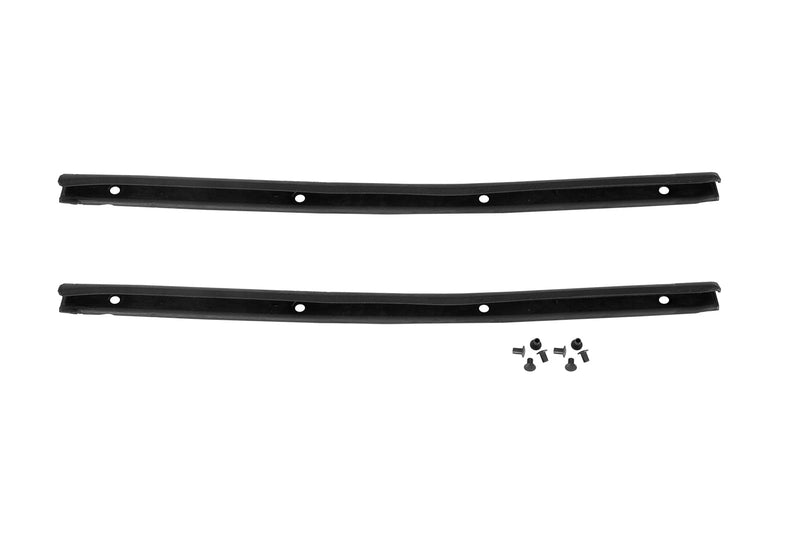 1964.5-1966 Ford Mustang Vent Window Division Bar Rubber Weatherstrips Pair LH RH