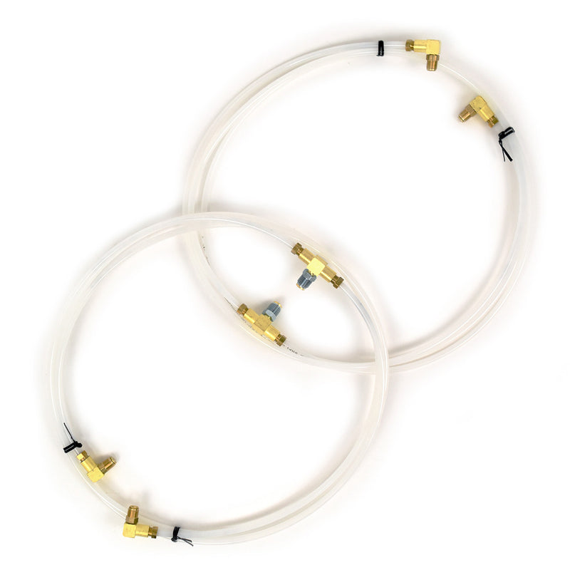 1964-1970 Mustang Convertible Top Lift Hydraulic Cylinder Upper & Lower Hose Set