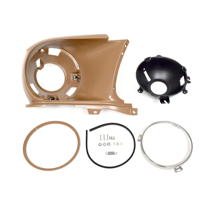 1967-1968 Ford Mustang Headlight Bucket Assembly Housing Passenger Side RH