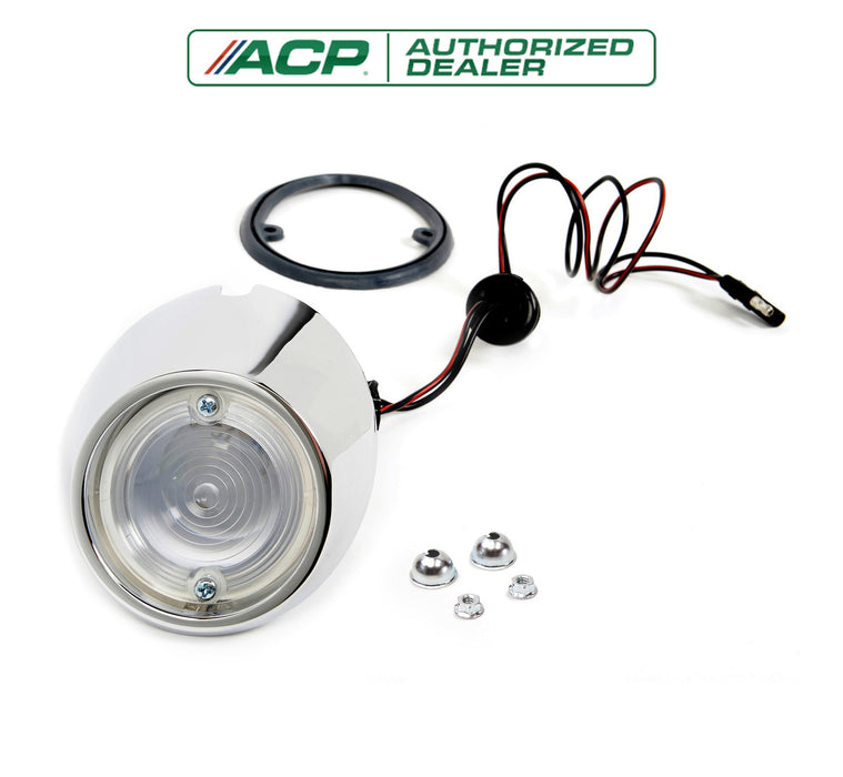 1967-1968 Ford Mustang Rear Bumper Lower Backup Light Assembly Driver Side LH