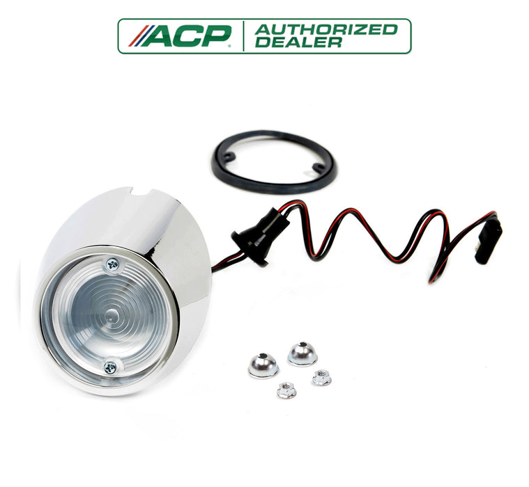 1967-1968 Ford Mustang Rear Bumper Lower Backup Light Assembly Passenger Side RH