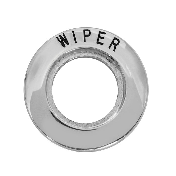 1964-1966 Ford Mustang Chrome Die Cast Windshield Wiper Switch Bezel