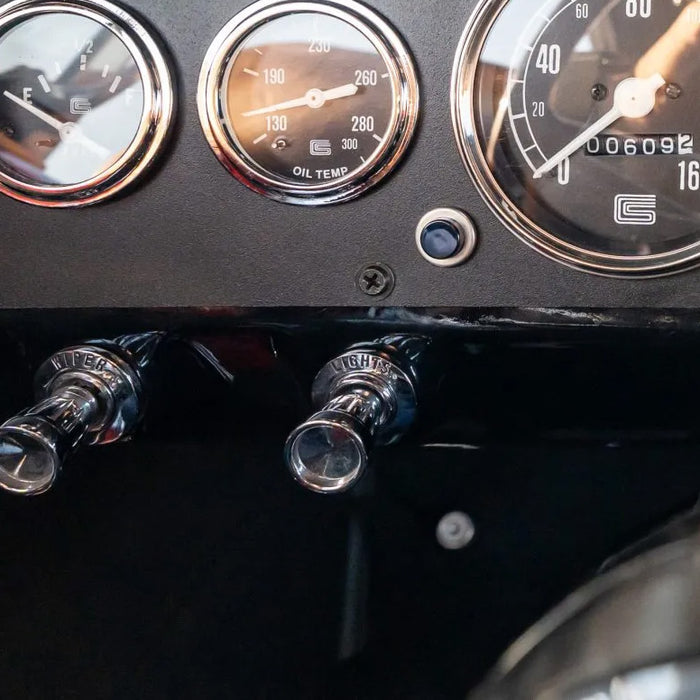 1967-1968 Ford Mustang Chrome Die Cast Headlight Switch Bezel