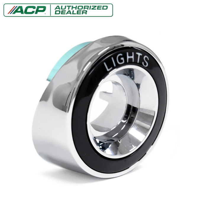 1971-1973 Ford Mustang Chrome Die Cast Headlight Switch Bezel