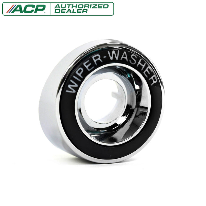 1971-1973 Ford Mustang Chrome Die Cast Windshield Wiper Switch Bezel