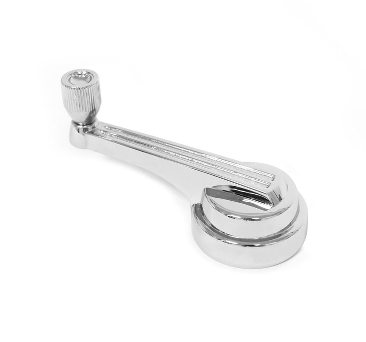 1965-1967 Ford Mustang Inside Rear Quarter Window Manual Crank Handle Chrome