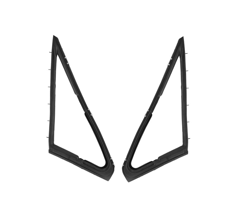 1967-1968 Ford Mustang Vent Window Rubber Weatherstrip Seals Pair LH RH