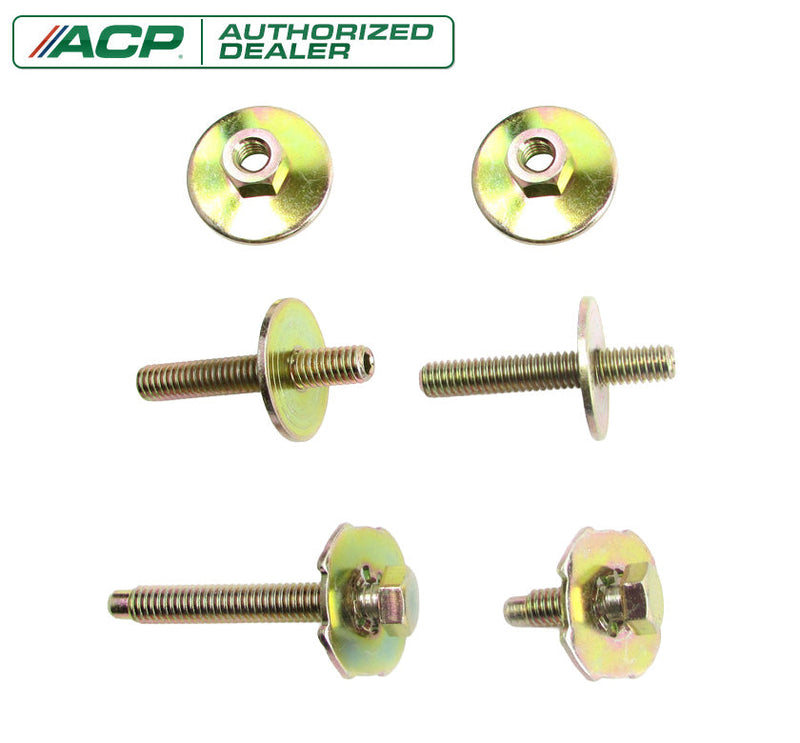 1965-1968 Ford Mustang Vent Window Frame Bolt Hardware Set 6pc