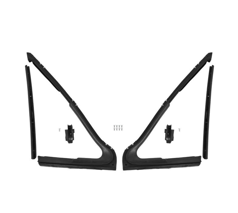 1965-1966 Ford Mustang Vent Window Rubber Weatherstrip Seals Pair LH RH