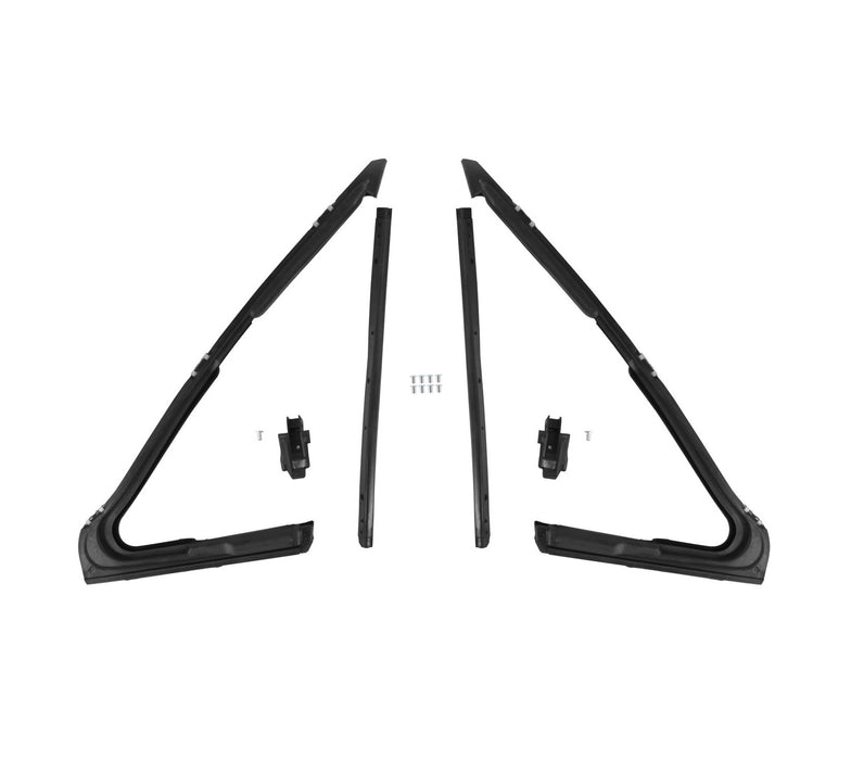 1965-1966 Ford Mustang Vent Window Rubber Weatherstrip Seals Pair LH RH