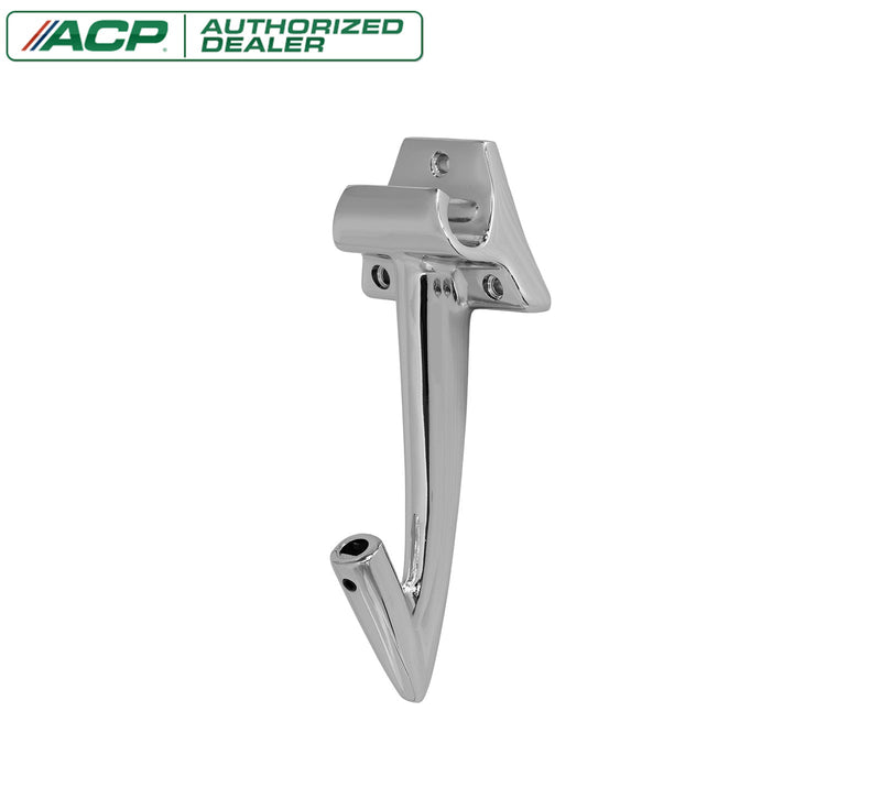 1964.5-1966 Ford Mustang Inside Rear View Mirror Arm Sunvisor Bracket Chrome