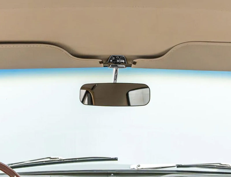 1964.5-1966 Ford Mustang Inside Rear View Mirror Arm Sunvisor Bracket Chrome