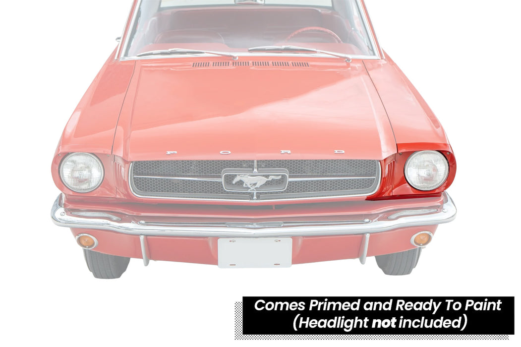 1964.5-1966 Ford Mustang Headlight Bucket Assembly Housing Driver Side LH