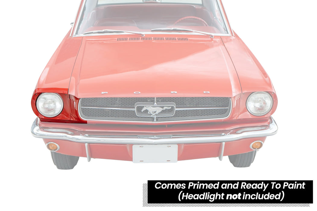 1964.5-1966 Ford Mustang Headlight Bucket Assembly Housing Passenger Side RH