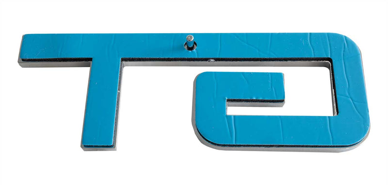 2005-2010 Ford Mustang GT 4.5" Black & Red Fender Emblem Badge