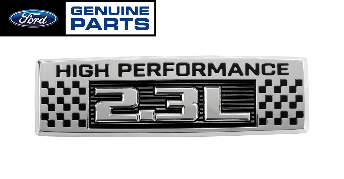 2021 Mustang Ecoboost Genuine Ford 2.3L High Performance 5.25" Fender Emblem RH