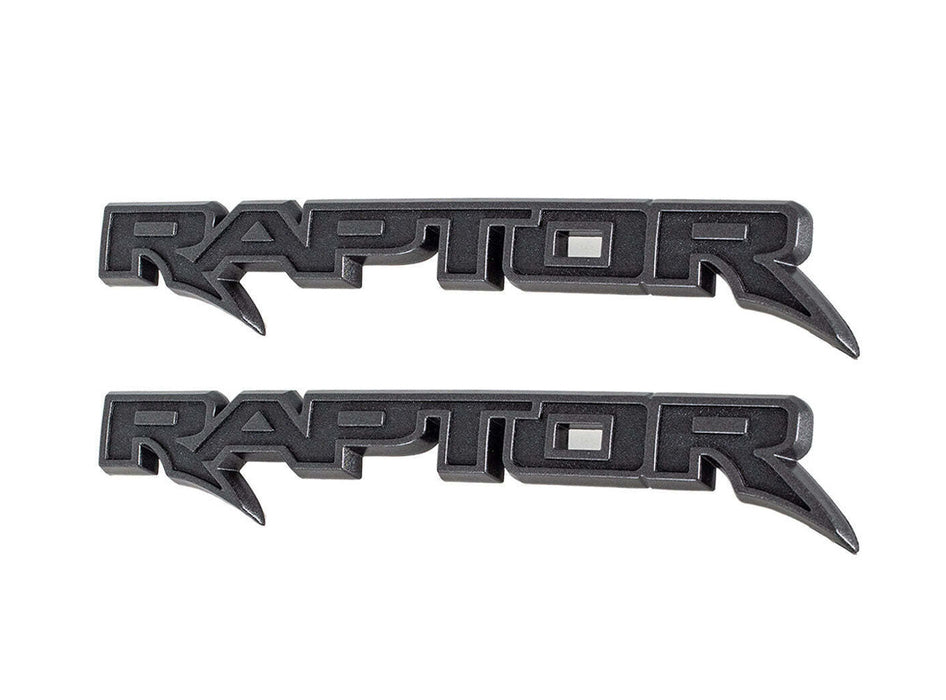 2022-2025 Bronco Raptor Genuine Ford OEM 7.25" Heat Extractor Hood Emblems Pair