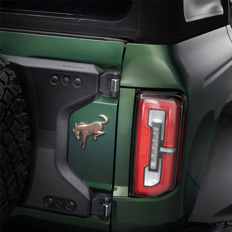 2021-2026 Bronco Sinister Bronze Grille Letters & Rear Tailgate Emblem Overlays