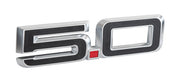 2024-2025 Ford Mustang GT OEM PR3Z-16228-A 5.0 Silver 5.5" Fender Side Emblem