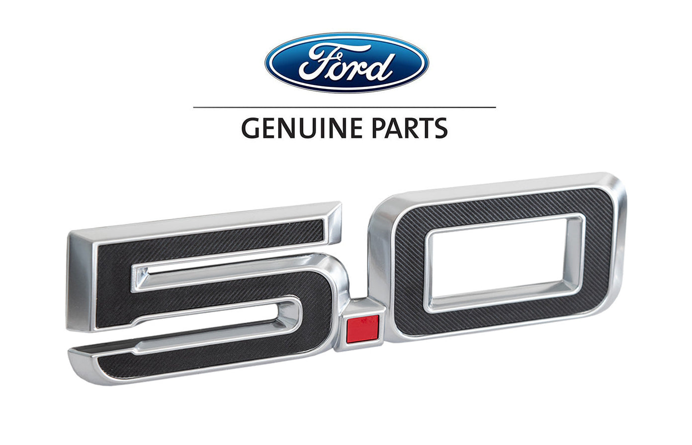 Genuine Ford OEM Right Fender Emblem For 2015-2020 Mustang GT 5.0 – FR3Z-16098-AA
