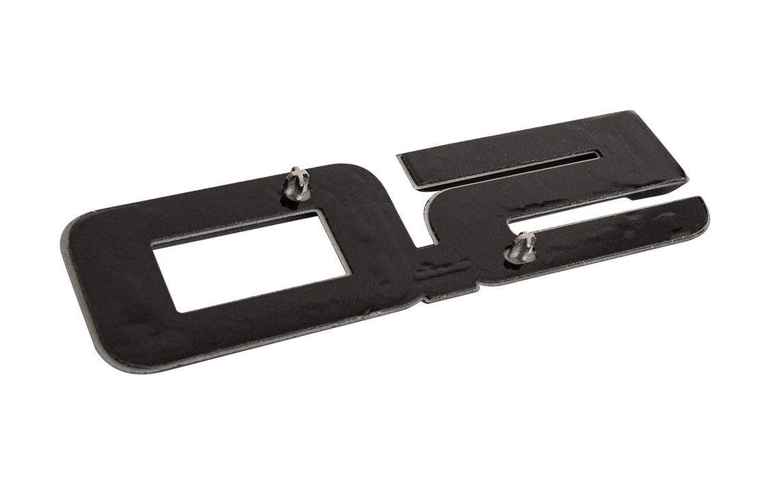 2024-2025 Ford Mustang GT OEM PR3Z-16228-C 5.0 Black 5.5" Fender Side Emblems Pair