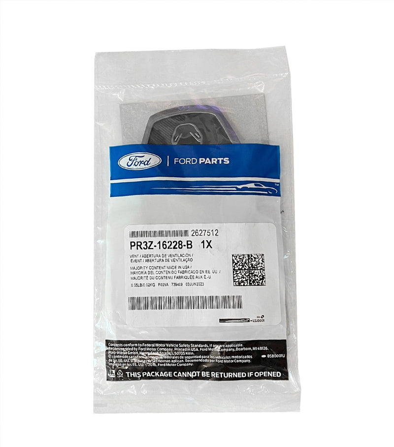 2024-2025 Mustang GT Dark Horse OEM PR3Z-16228-B Black 3.25" Fender Side Emblems